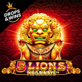 5 Lions Megaways game cover